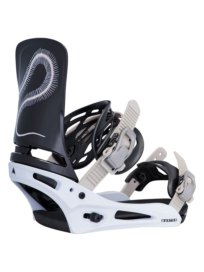 Burton Cartel Reflex Snowboard Bindings 2027 | SKELETON SNAKE (FB3)