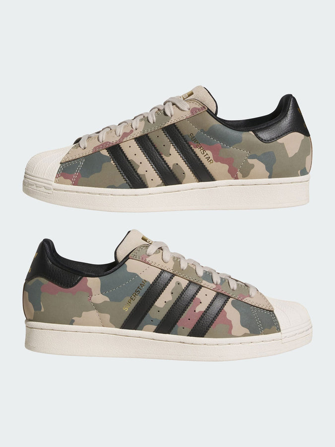 Adidas Superstar Adv Khaki/Black/White Shoes Fall 2026 | KHAKI/CORE BLACK/CORE WHITE