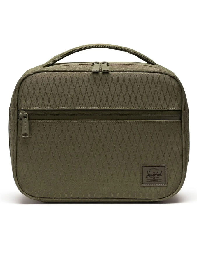 Herschel Pop Quiz Lunch Box | IVY GREEN DIAMOND (07784)