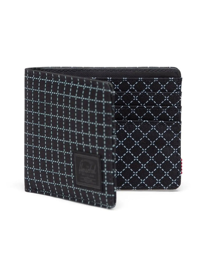 Herschel Roy Wallet | GRID BLACK/BLACK (07774)
