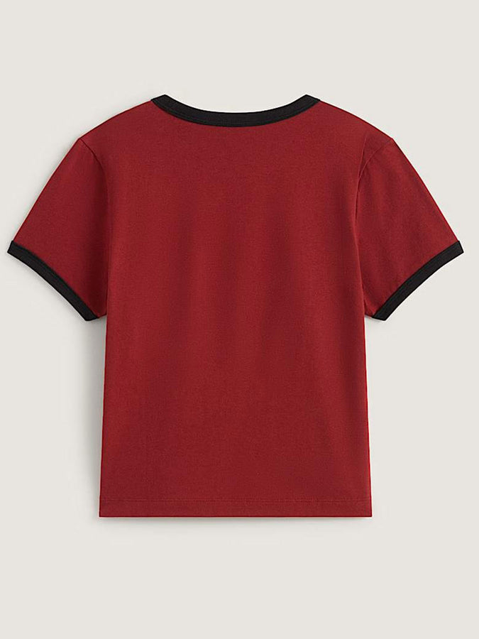 Vans Places I Wish To Go Ringer T-Shirt Fall 2026 | POPPY EMBER (H89)