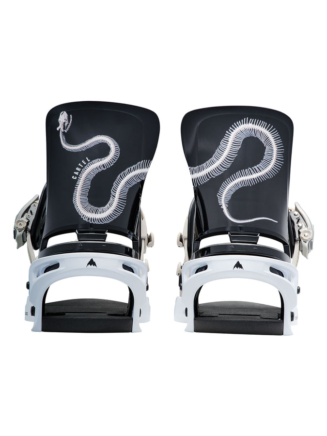 Burton Cartel Reflex Snowboard Bindings 2027 | SKELETON SNAKE (FB3)
