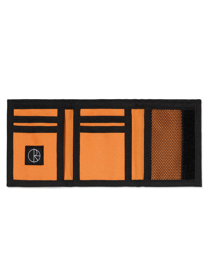Polar Key Script Logo Wallet | BLACK/ORANGE
