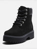 Timberland Stone Street 6'' Waterproof Platform Jet Black Boots Fall 2026