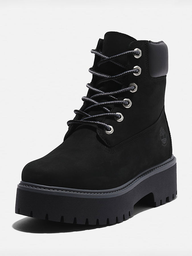 Timberland Stone Street 6'' Waterproof Platform Jet Black Boots Fall 2026 | JET BLACK