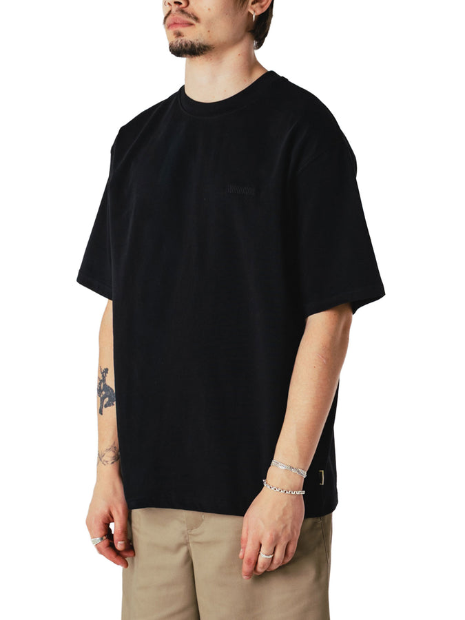 Woodbird Baine Base T-Shirt Spring 2026 | BLACK