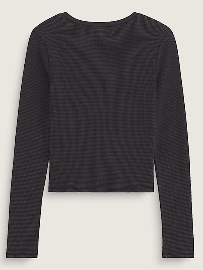 Vans Teri Waffle 2.0 Long Sleeve T-Shirt Fall 2026 | BLACK (BLK)