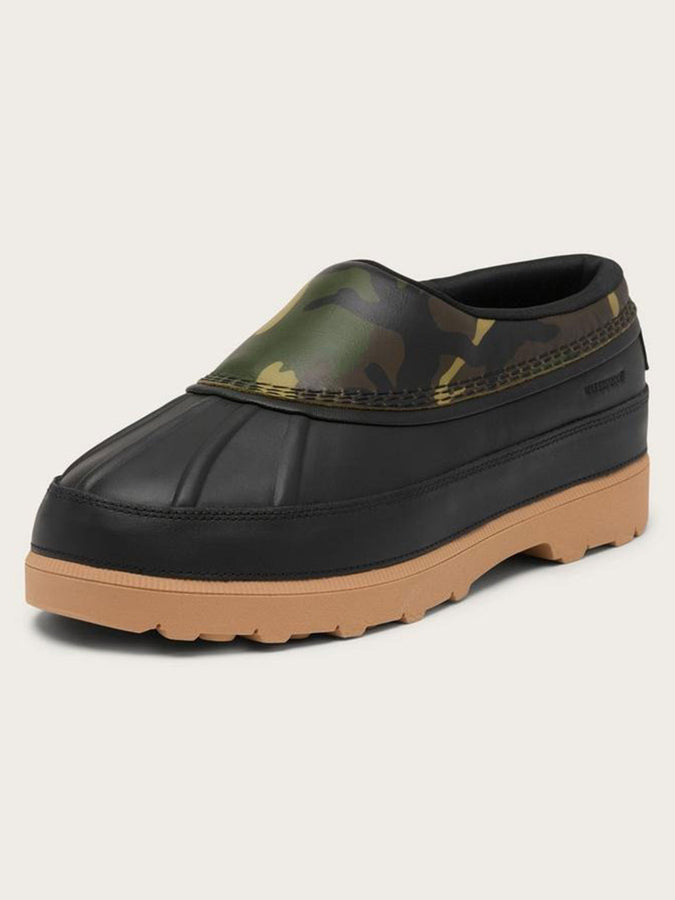 Sorel Ambler Waterproof Black/Utility Green Shoes Winter 2027 | BLACK/UTILITY GREEN (011)