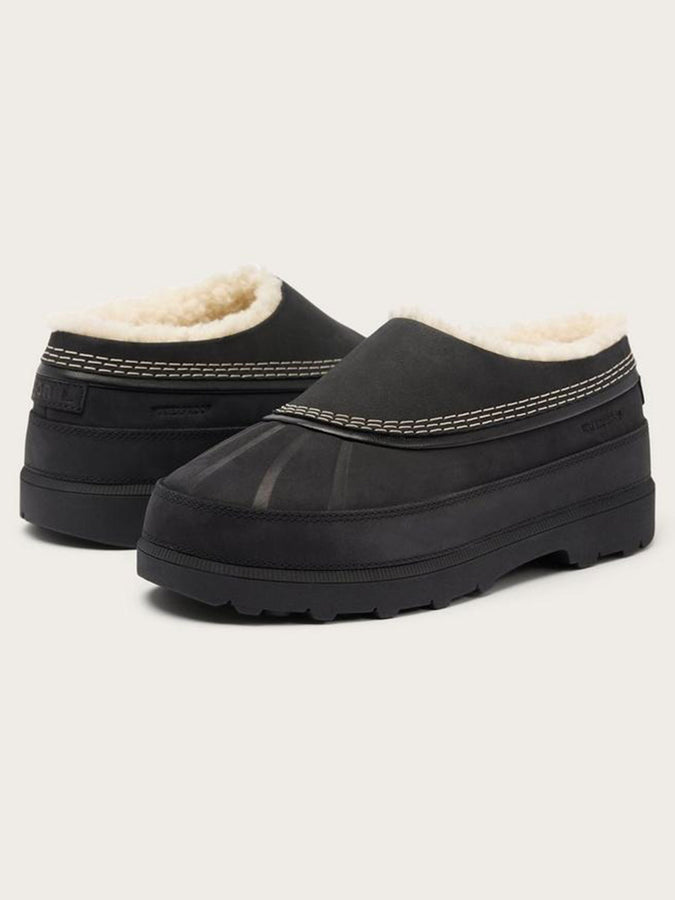 Sorel Ambler Fireside Shoes | BLACK/DARK STONE (010)
