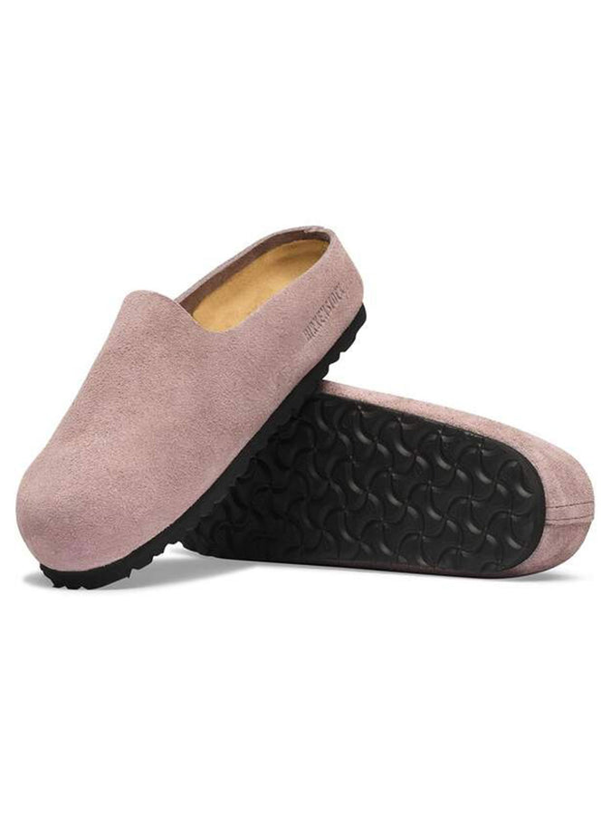 Birkenstock Amsterdam Wrapped Suede R Faded Purple Shoes Fall 2026 | FADED PURPLE