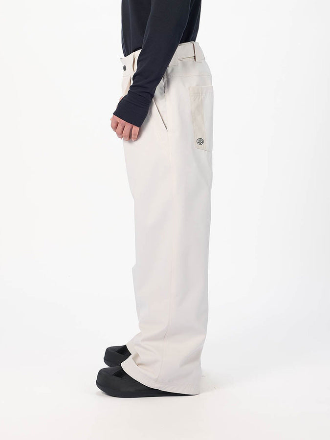 Airblaster Revert 2027 Shell Snowboard Pants – Baggy Fit | BONE