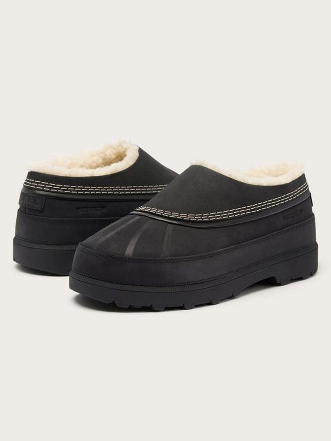 Sorel Ambler Fireside Wp Black/Dark Stone Shoes Fall 2026 | BLACK/DARK STONE (010)