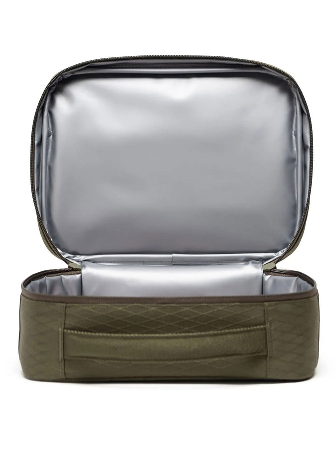 Herschel Pop Quiz Lunch Box | IVY GREEN DIAMOND (07784)