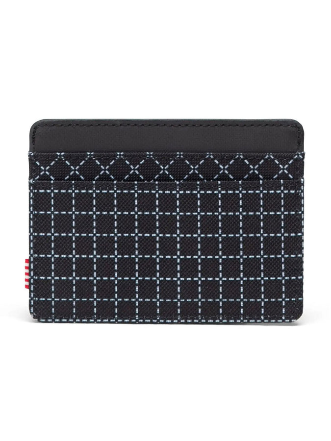 Herschel Charlie Cardholder Wallet | GRID BLACK/BLACK (07774)