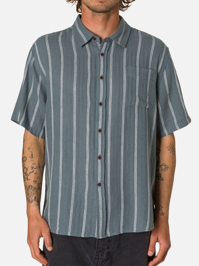 Katin Alan Short Sleeve Buttondown Shirt Spring 2026 | TEMPEST BLUE