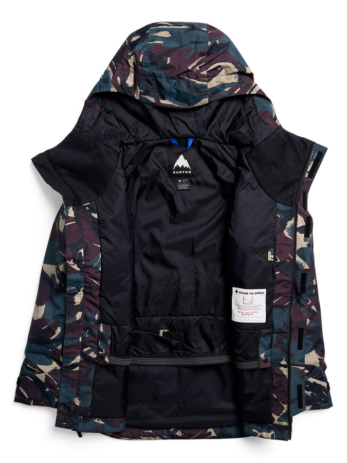 Burton Skimmer 2027 – Kids Insulated Jacket (2-7) | SEERSUCKER CAMO (E0E)