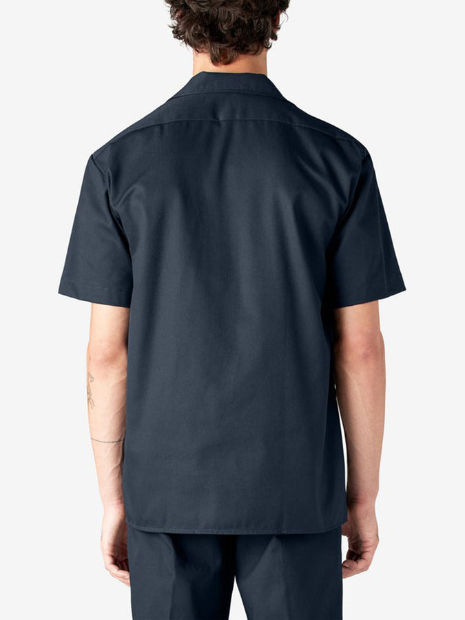 Dickies Work Short Sleeve Buttondown Shirt Spring 2026 | DARK NAVY (0DN)