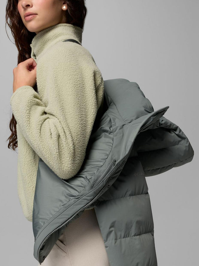 Columbia Amaze Puff Hooded Jacket Fall 2026 | SEDONA SAGE (342)