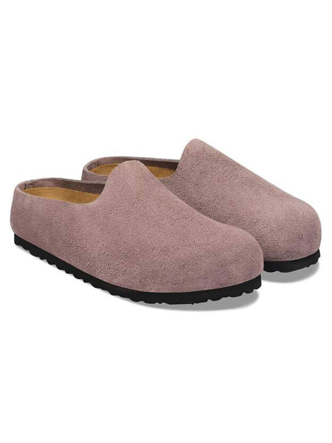 Birkenstock Amsterdam Wrapped Suede R Faded Purple Shoes Fall 2026 | FADED PURPLE