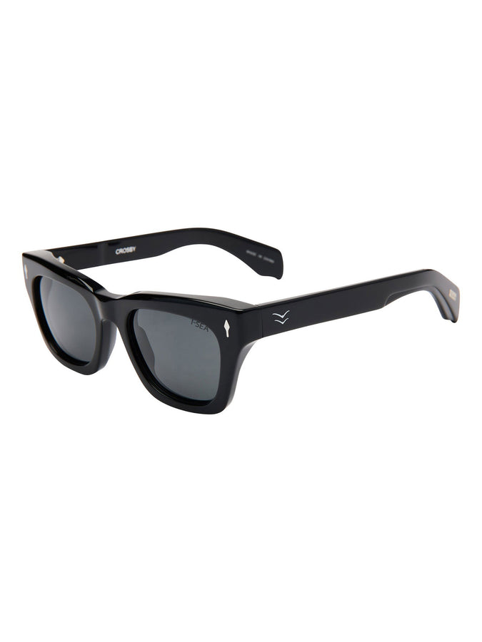 I-Sea Crosby Sunglasses | BLACK/SMOKE