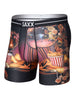 Saxx Volt Breathable Mesh Disco Fries Maroon Boxer