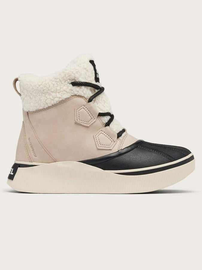 Sorel Out N About Iv Chillz Wp Taupe Omega/Black Boots | OMEGA TAUPE/BLACK (264)