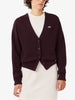 Lacoste V-Neck Moss Stitch Cardigan Fall 2026