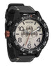 Nixon 51-30 Chrono Black Leather/Pumice/Charcoal Watch