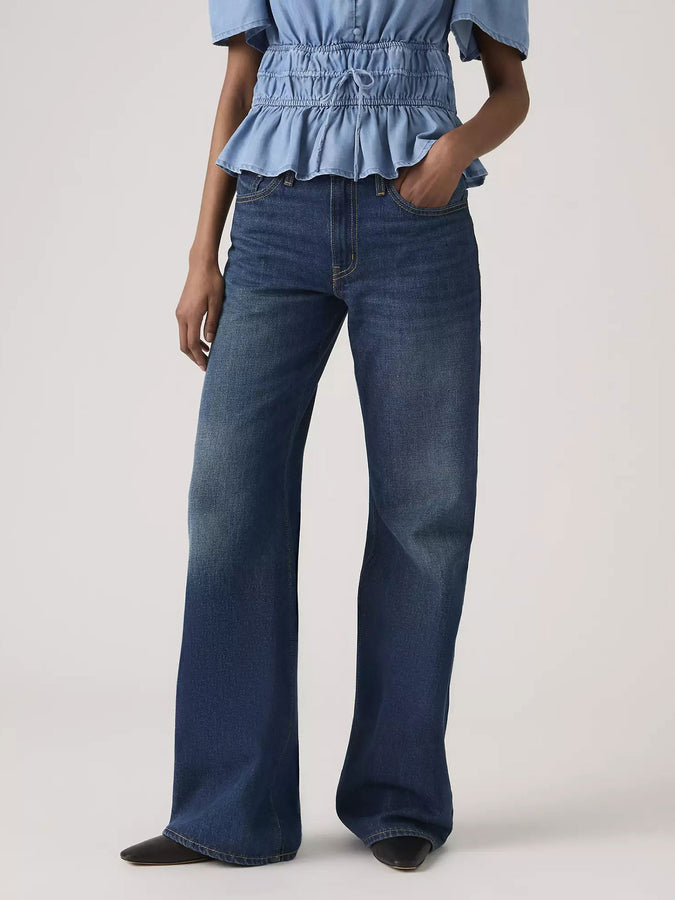 Levis Middy Loose Boot Good Fortunes Jeans | GOOD FORTUNES (0001)