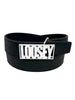 Loosey Loosey Buckle Black Belt