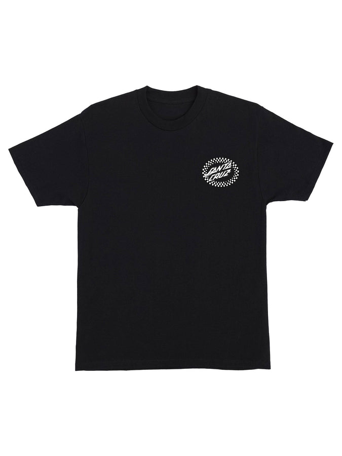 Santa Cruz Collage Oval Dot T-Shirt Spring 2026 | BLACK