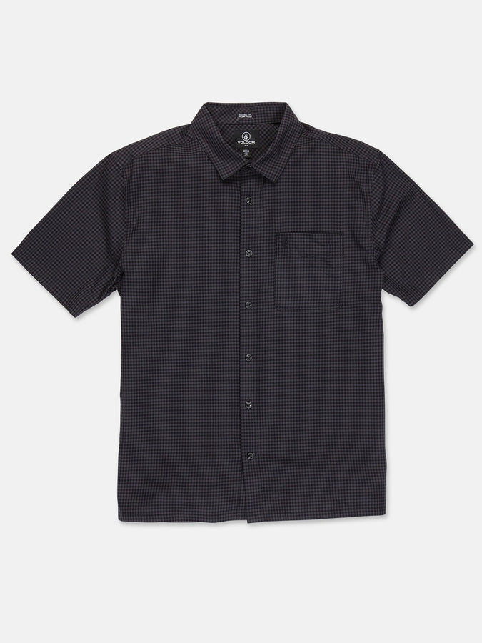 Volcom Glasnow Short Sleeve Buttondown Shirt Fall 2026 | BLACK (BLK)