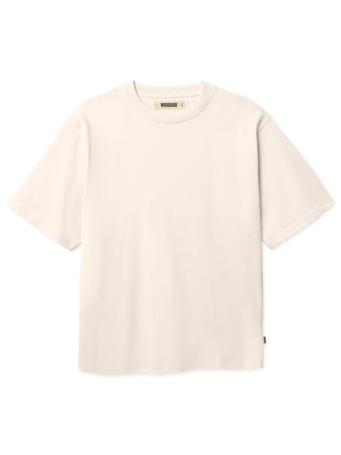 Woodbird Baine Base T-Shirt Spring 2026 | OFF WHITE