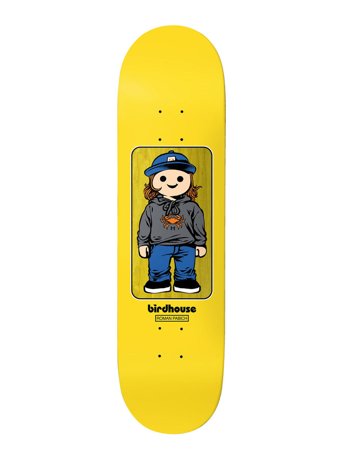 Toybox Pabichi 8.5'' Skateboard Deck | YELLOW