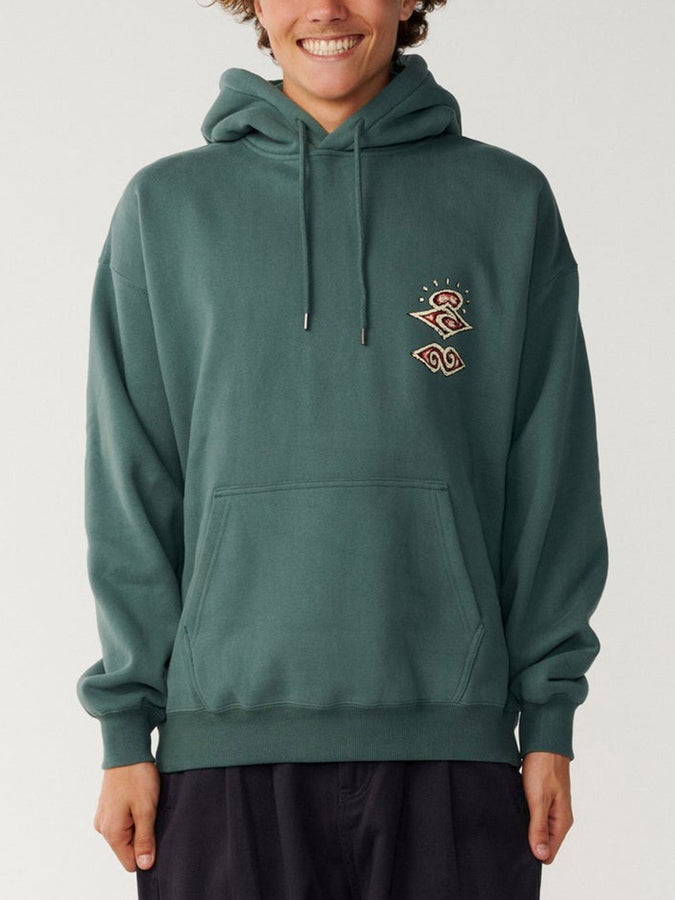 Rip Curl Disorder Boneyards Hoodie Fall 2026 | MUTED GREEN (8088)