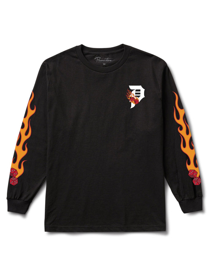 Primitive Heater Long Sleeve T-Shirt Spring 2026 | BLACK