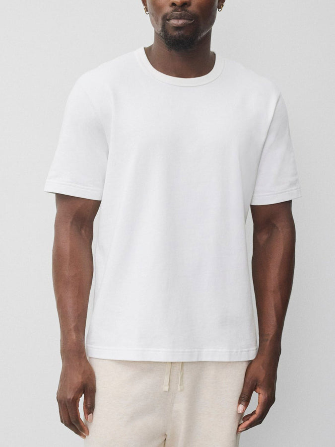 Reigning Champ Heavyweight Jersey Og T-Shirt | WHITE