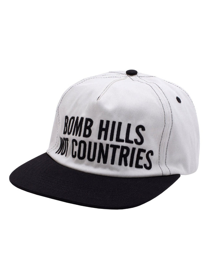 Gx1000 Bomb Hills Snapback Hat | WHITE