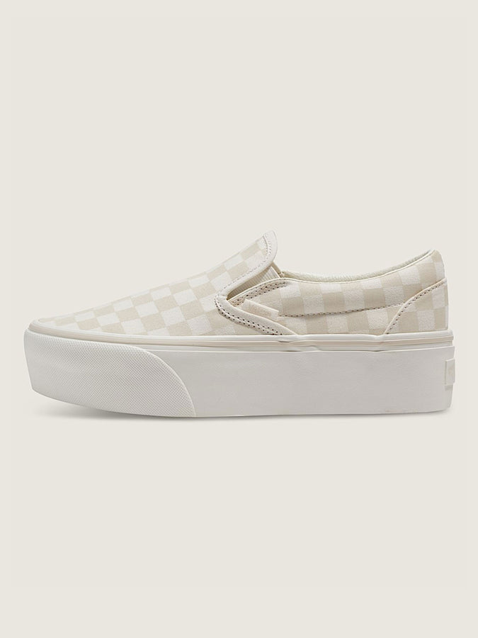 Vans Classic Slip-On Stackform Marshmallow/Turtledove Shoes Fall 2026 | CHCKRBRD MRSHMLLW/TRTLDV (R2S)