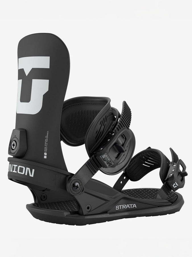 Union Strata Snowboard Bindings 2026 | BLACK