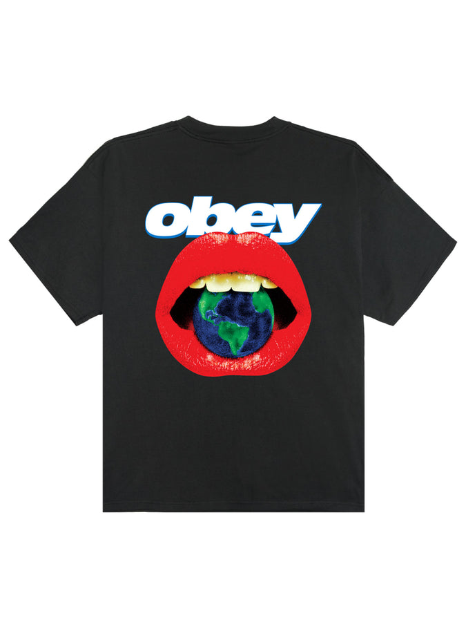 Lips T-Shirt Summer 2026 | VINTAGE BLACK (VBL)