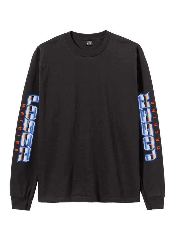 Loser Machine Chrome Cobra Long Sleeve T-Shirt Fall 2026 | BLACK (BLK)