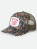 Brixton Hubal Tree Camo/Olive Trucker Hat