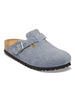 Birkenstock Boston Suede N Stone Blue Shoes Fall 2026