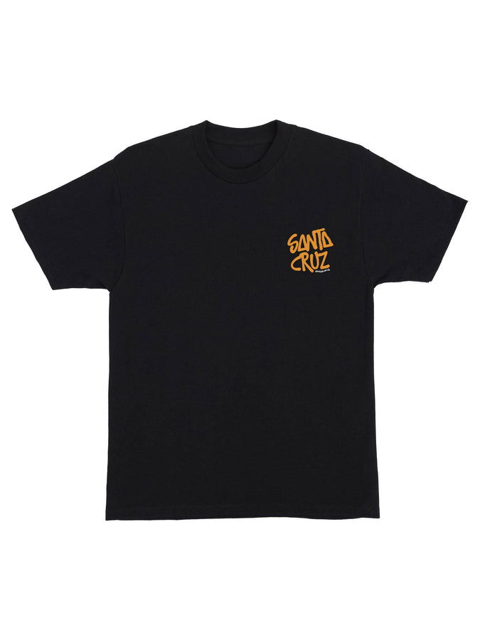 Santa Cruz Wood Cut T-Shirt Summer 2026 | BLACK