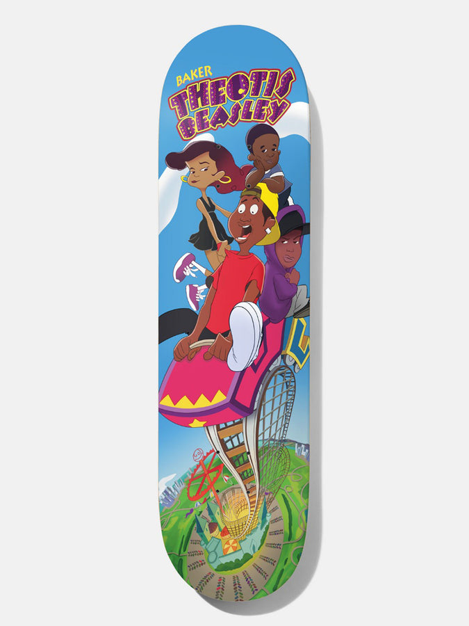 Baker Theotis Beasley Roller Coaster 8.25’’ Skateboard Deck | MULTI
