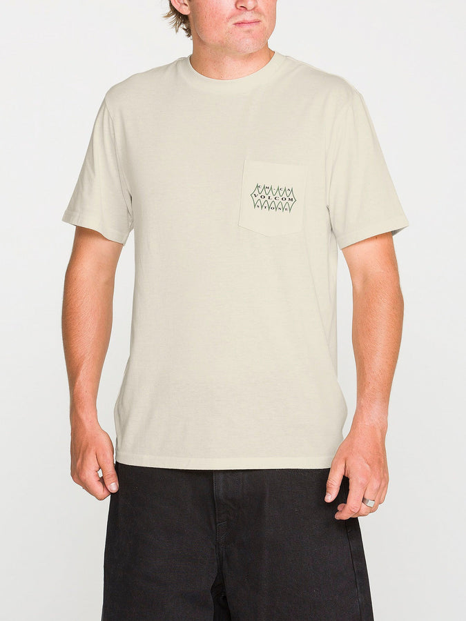 Volcom Smokers Lounge T-Shirt Fall 2026 | OFF WHITE HEATHER (OFH)