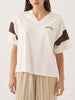Brixton Boxy Cropped Football T-Shirt Fall 2026