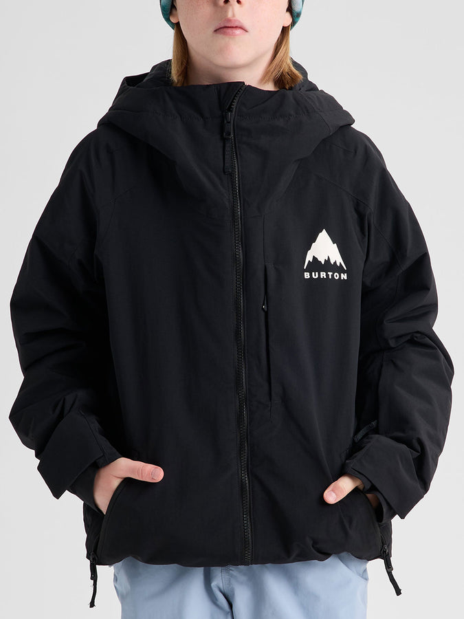 Burton Hillslope 2027 - Youth Insulated Jacket (7-14) | TRUE BLACK (A04)