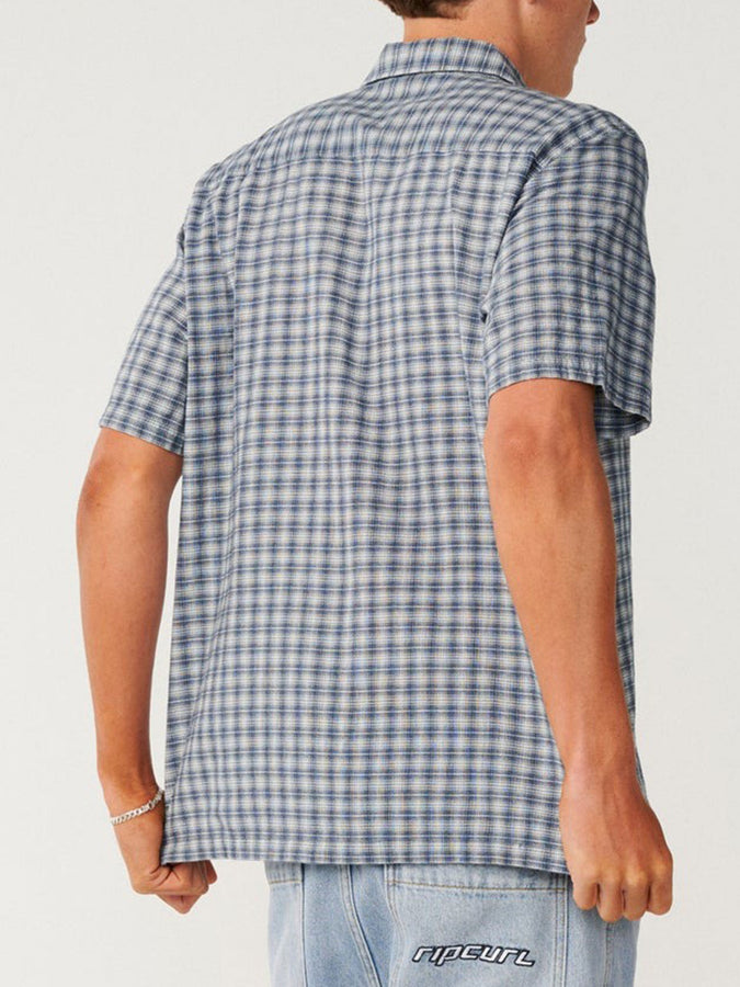 Rip Curl Classic Surf Check Short Sleeve Shirt Fall 2026 | BLACK (0090)